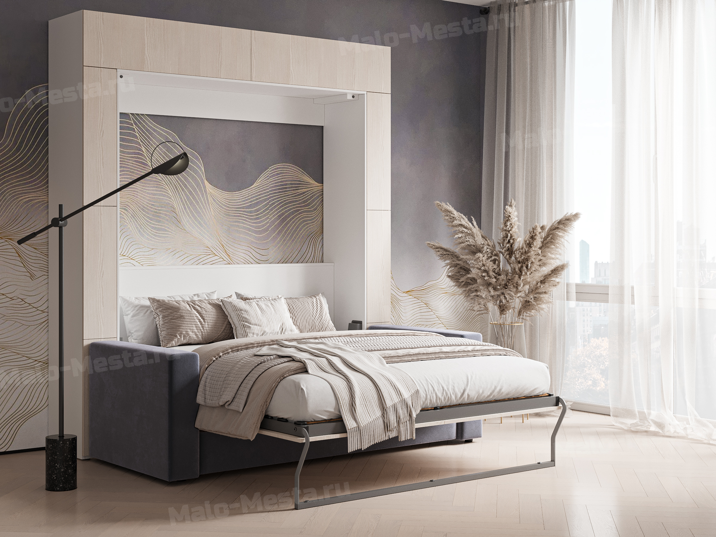 Шкаф-кровать-диван Steady 